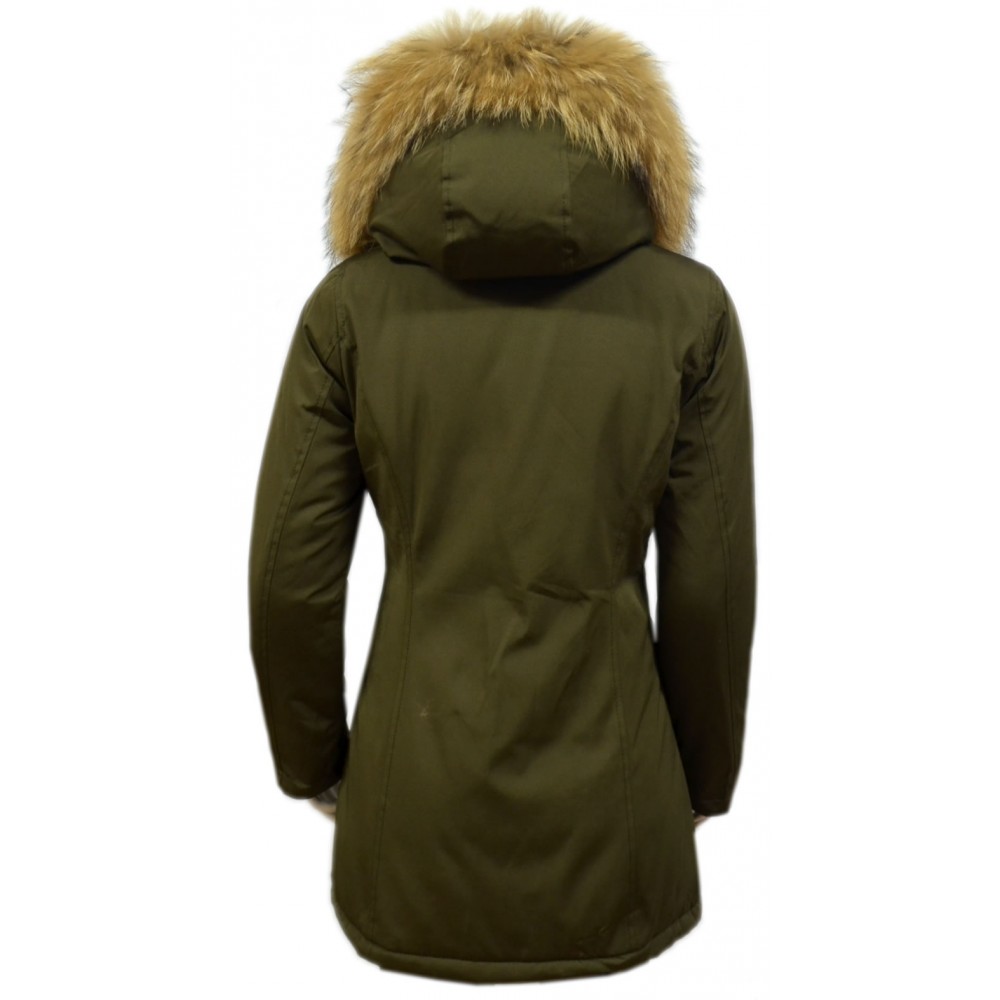 Dames Groen Winterjas met Grote Bont DJ029 | Modedam.nl Dames Groen Winterjas met Grote Bont DJ029 | Modedam.nl